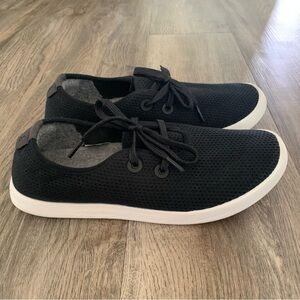 Allbirds Tree Skippers Jet Black Runner Shoes  Women’s 10 Confort Wool